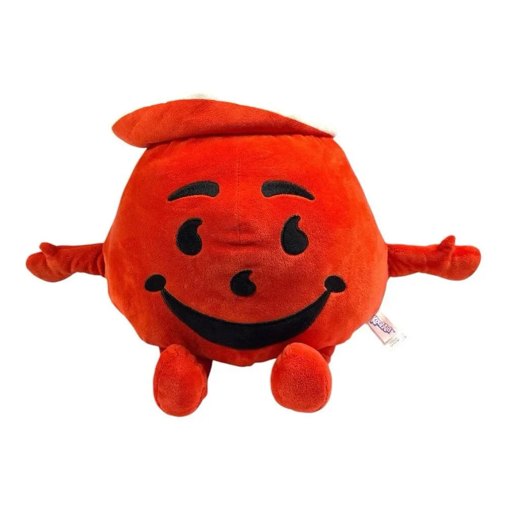 Kool-Aid Man  Fiesta Plush Stuffed Toy Red Smile Pitcher Character 9.5